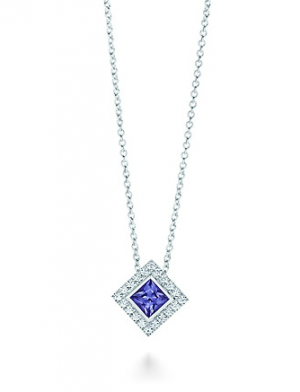 Tiffany Grace pendant in platinum with a tanzanite and diamonds - The Great Gatsby collection.PNG
